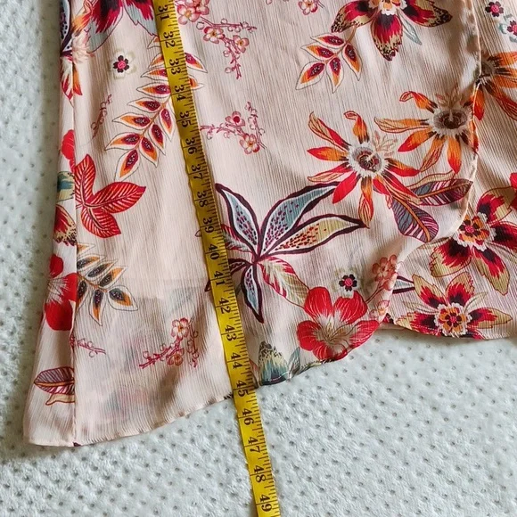 Sanctuary - Jolynn Wrap Midi Dress in Desert Floral Size 4 - Picture 11 of 14